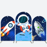 Astronaut Galaxis Raum Baby Dusche Bogen Hintergrund Bausatz